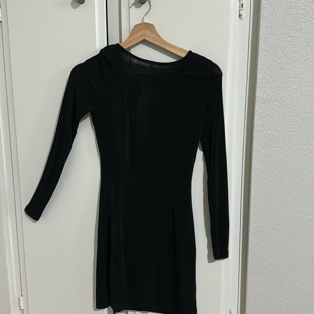 LIONESS BLACK MINI DRESS - Picture 2 of 4